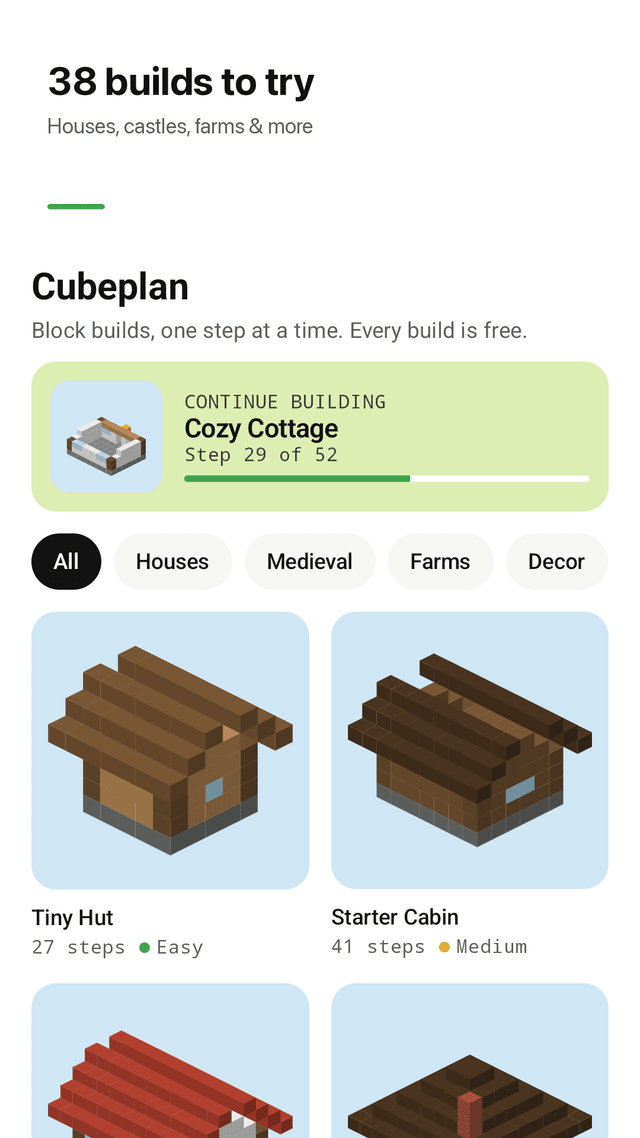 Cubeplan screenshot
