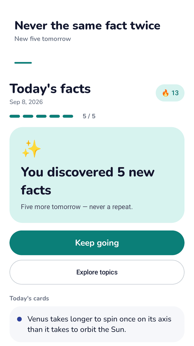 Curiodex screenshot