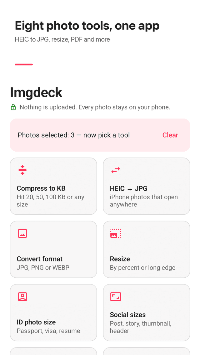 Imgdeck screenshot