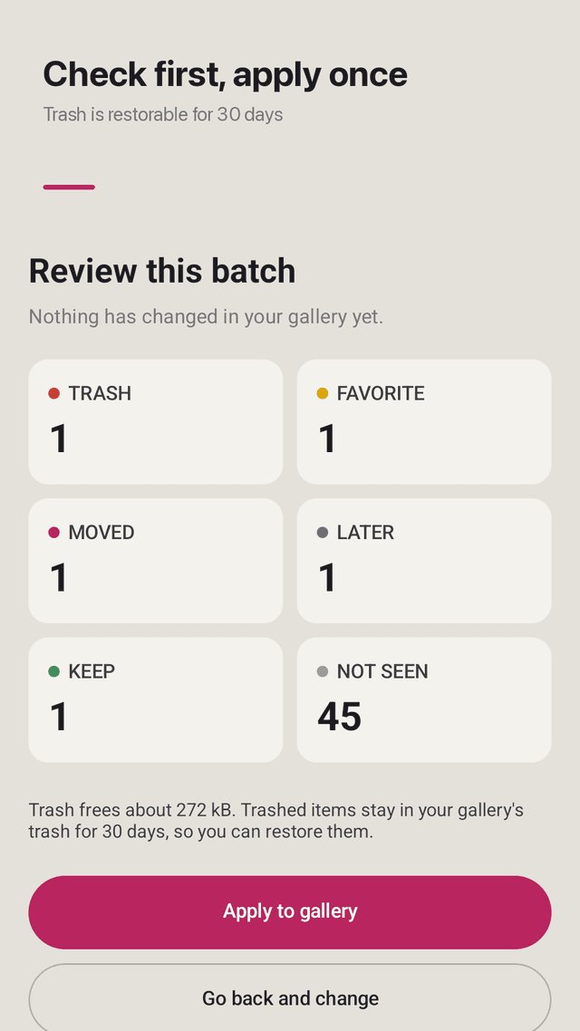Padsort screenshot