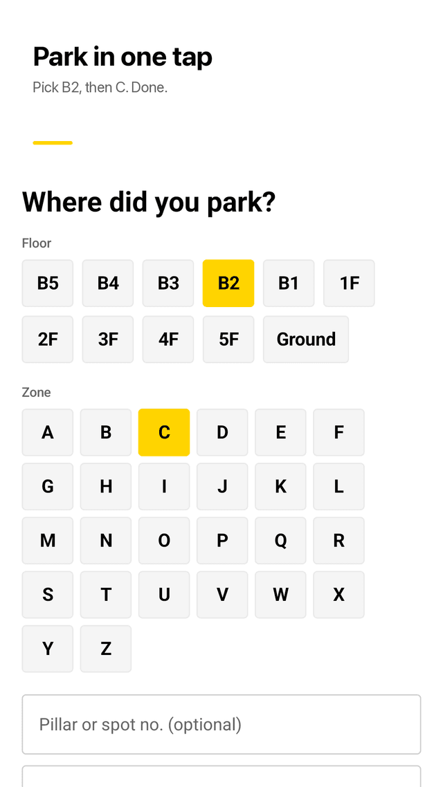 Parkdrop screenshot