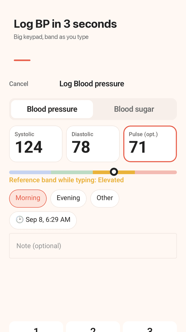 Readband screenshot