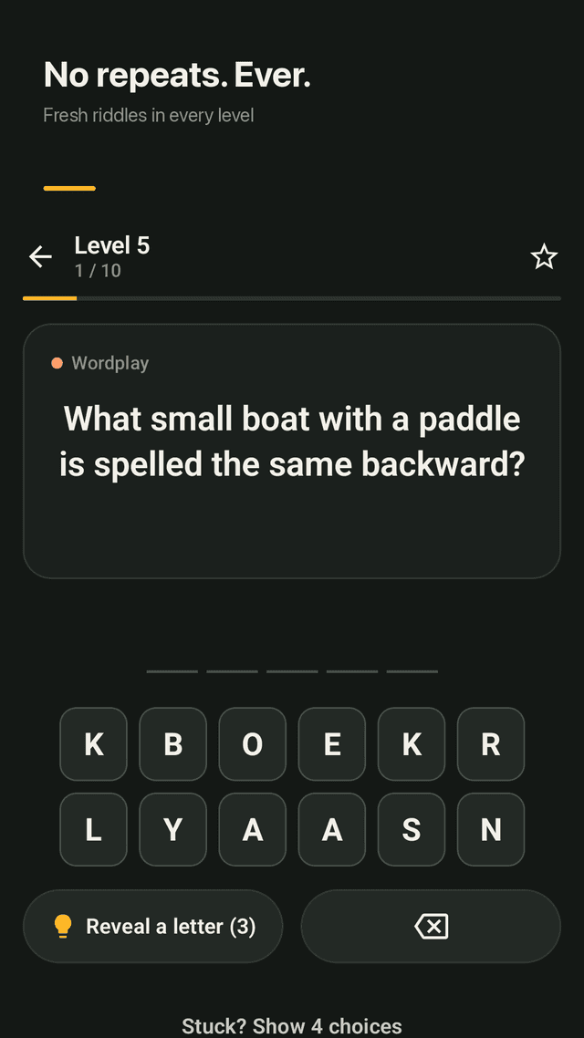 Riddlit screenshot