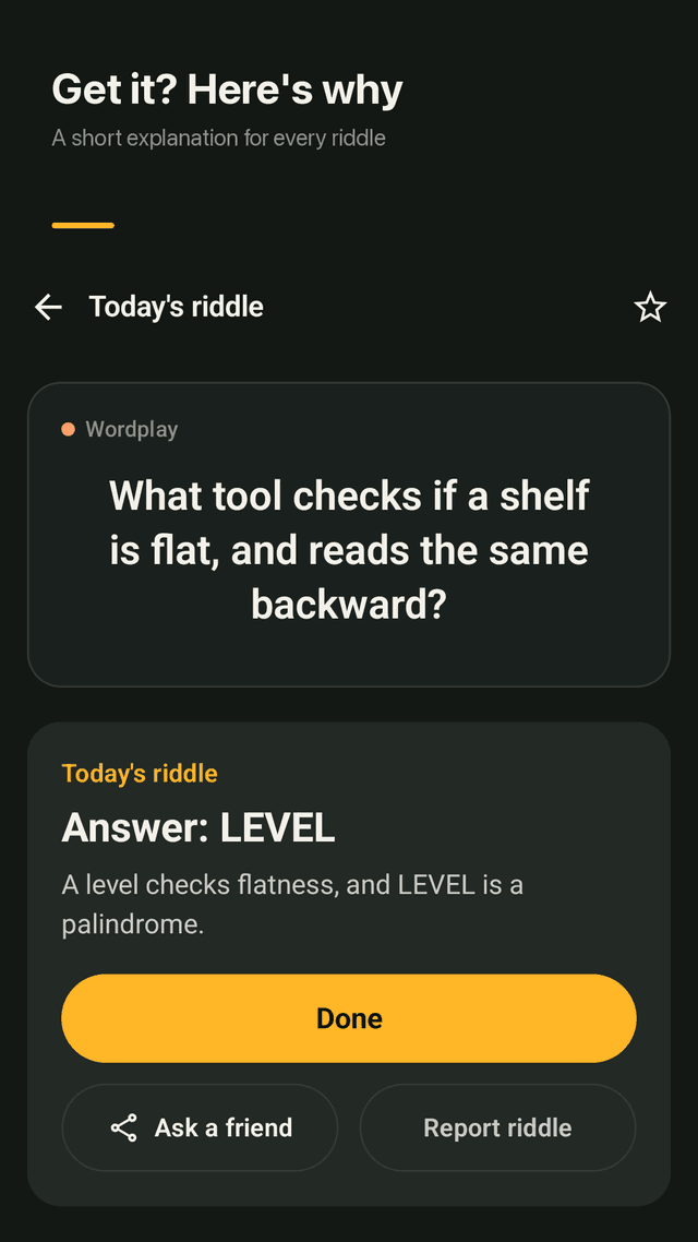 Riddlit screenshot