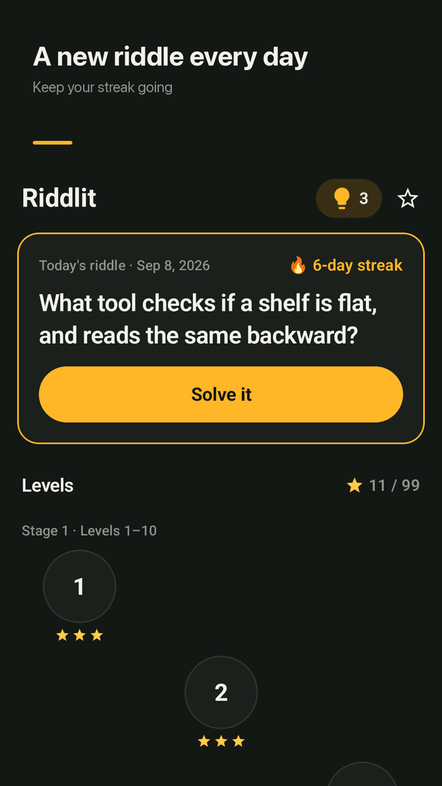 Riddlit screenshot