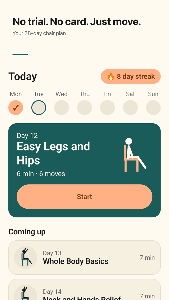 Seatwell screenshot