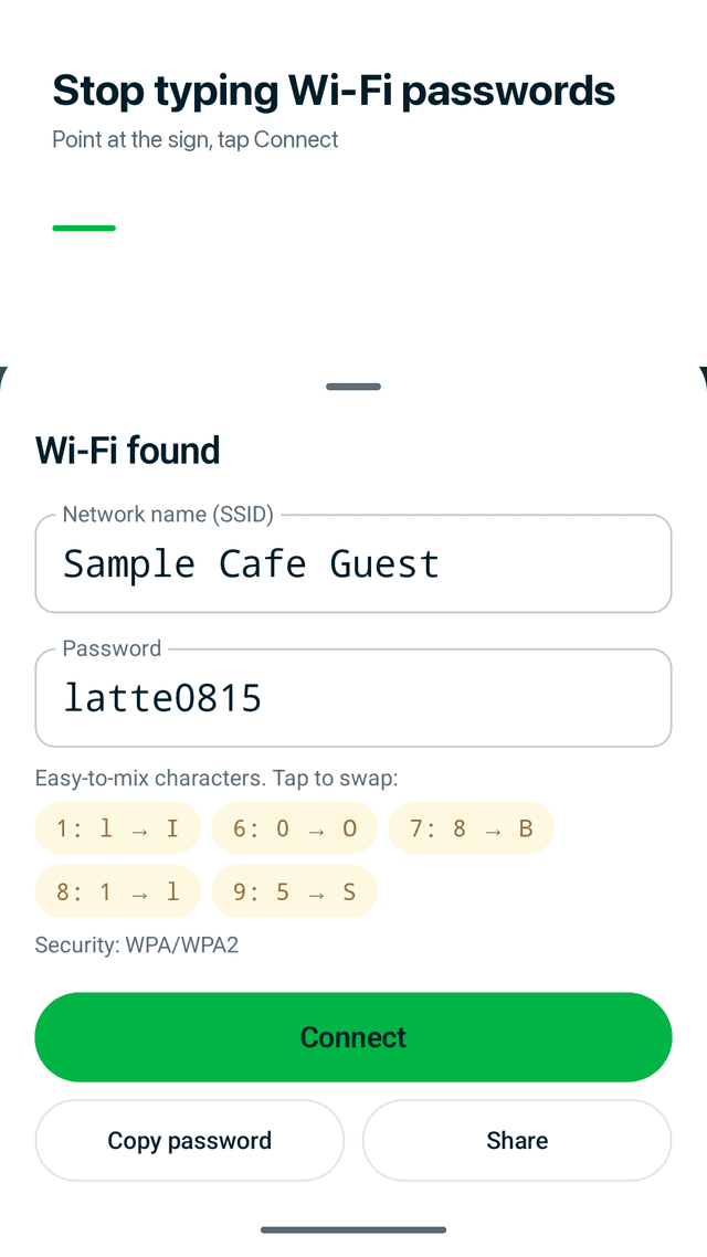 Signfi screenshot