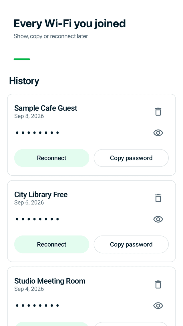 Signfi screenshot