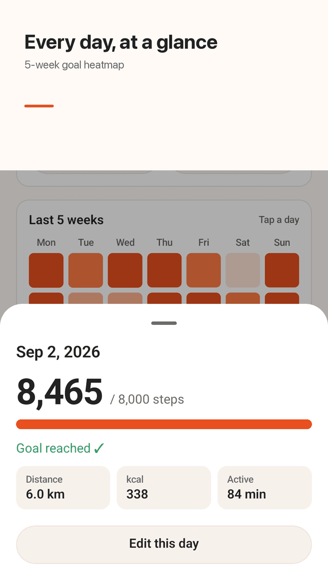 Stepblaze screenshot