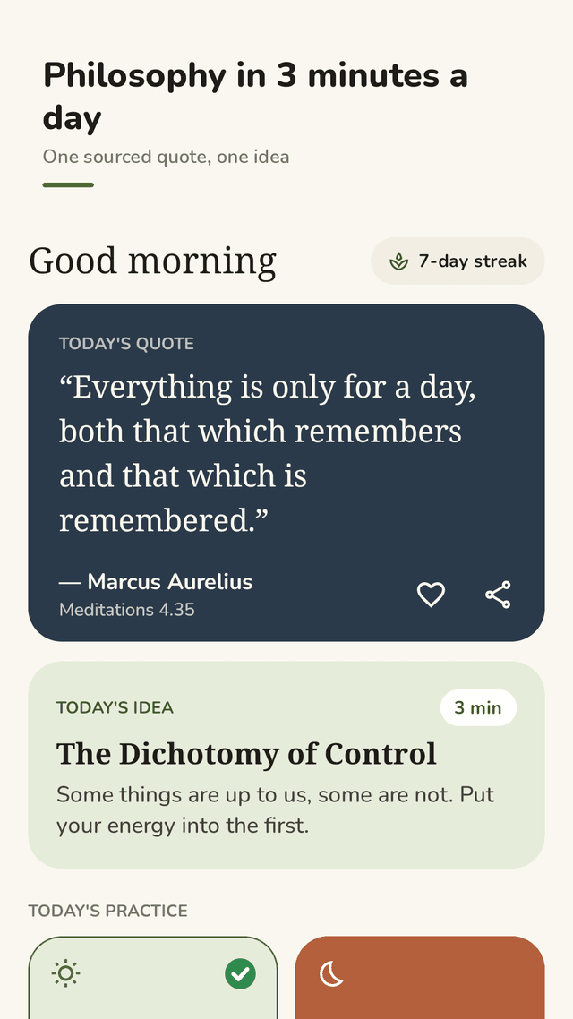 Stoaly screenshot