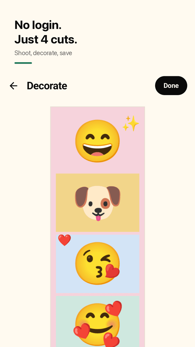 BoothCut screenshot
