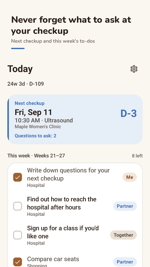 Cradlio screenshot