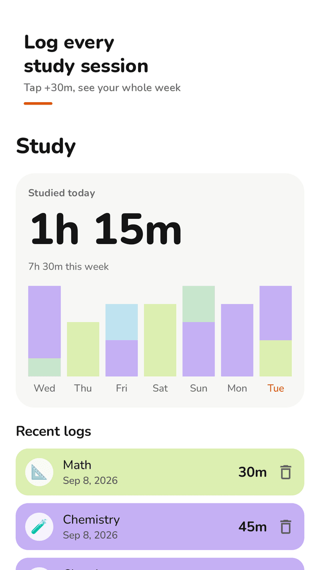 Examtock screenshot
