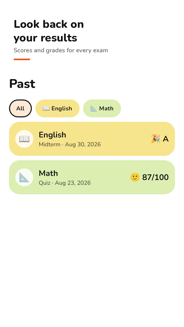 Examtock screenshot