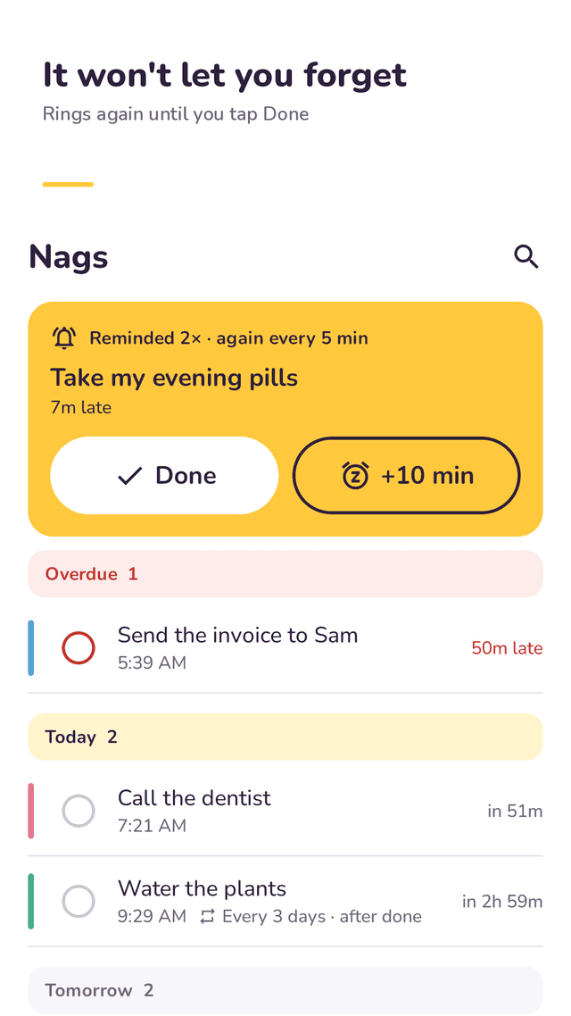 Naglet screenshot