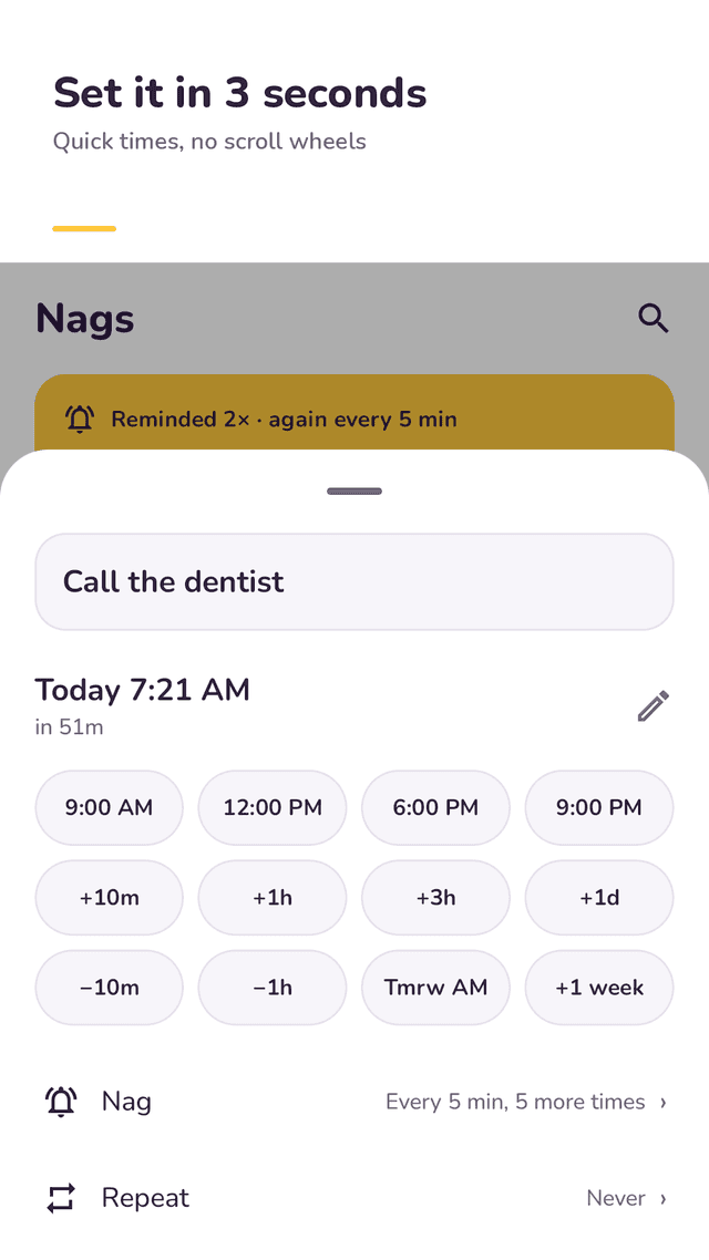 Naglet screenshot