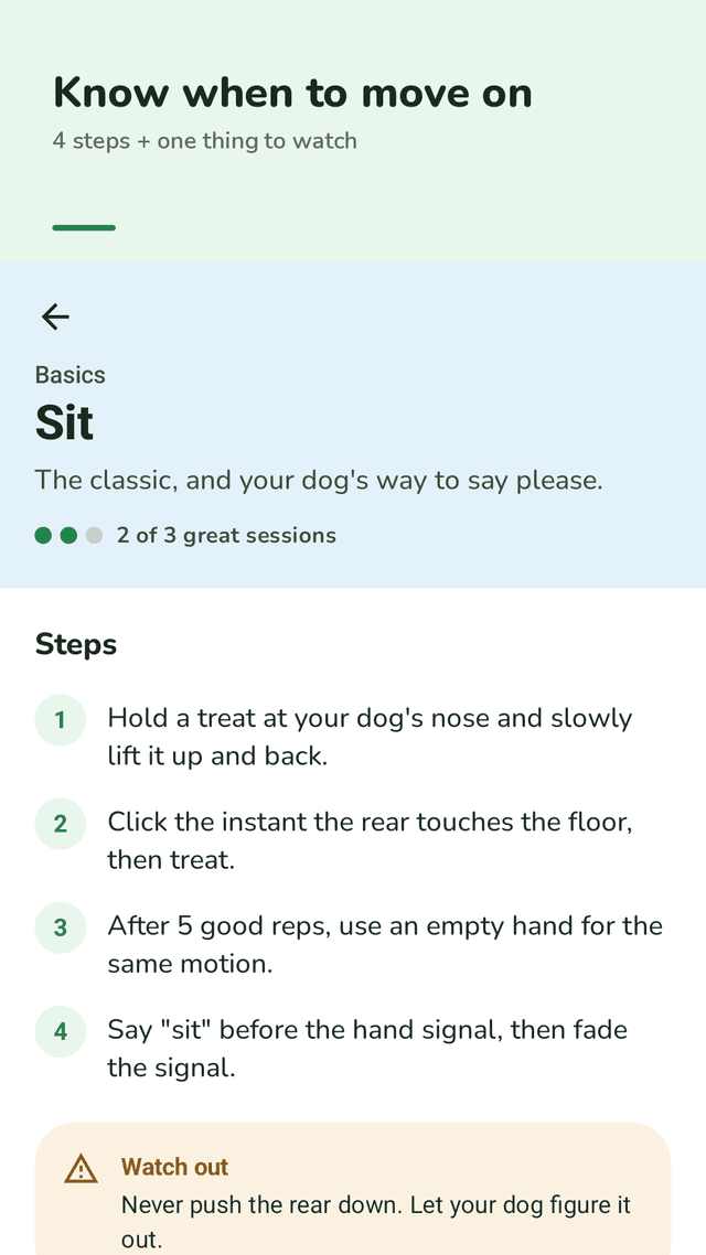 Treatcue screenshot