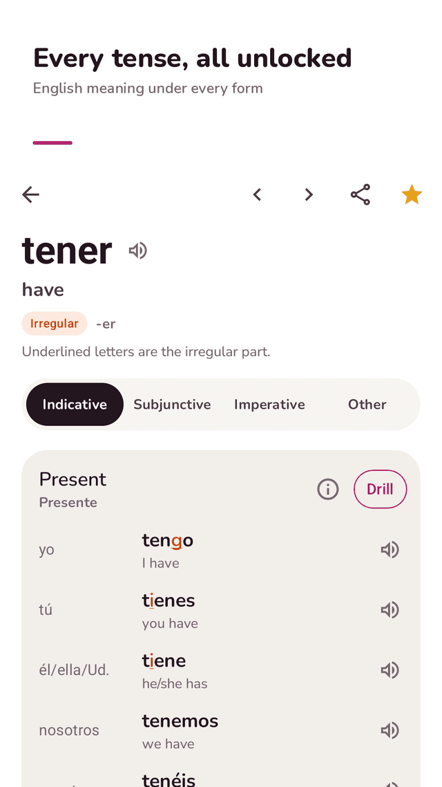 Verbizo screenshot